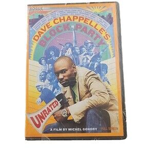 Dave Chappelle's Block Party (DVD, 2006, Unrated Version) New Sealed
